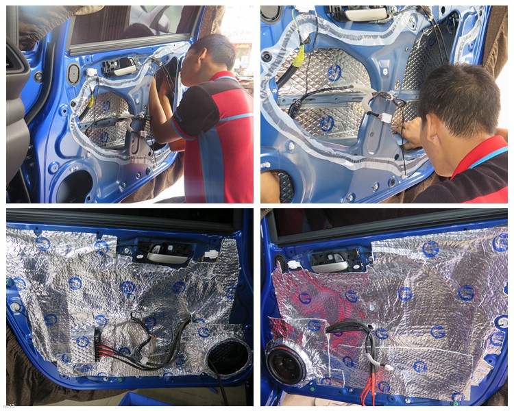 东莞车乐汇汽车音响：本田飞度改装诗蔓汽车音响系统，听DJ怒吼！