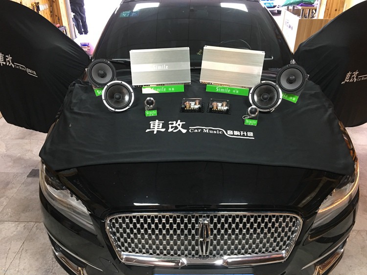 惠州车改汽车音响：林肯MKZ改装诗蔓高性价比汽车音响系统