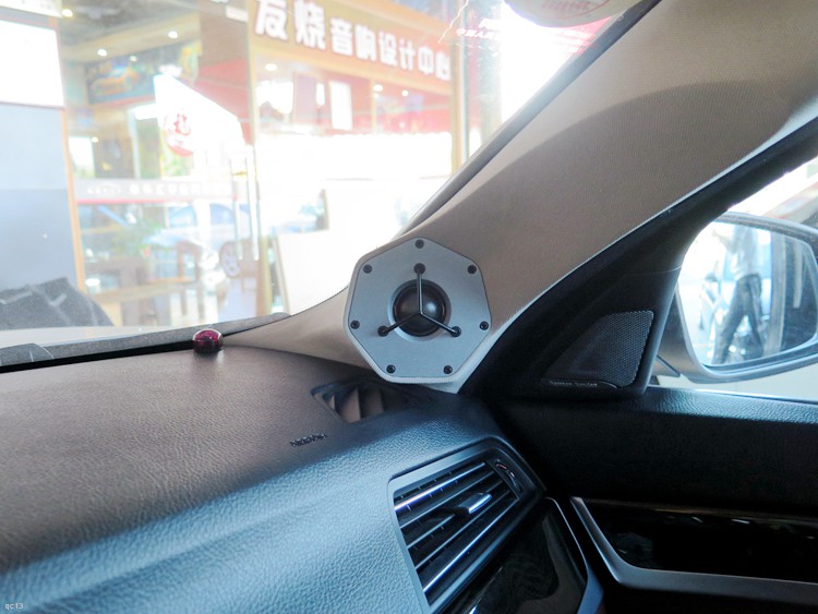 宝马5系音响改装诗蔓TRU发烧汽车音响，东莞车乐汇汽车音响