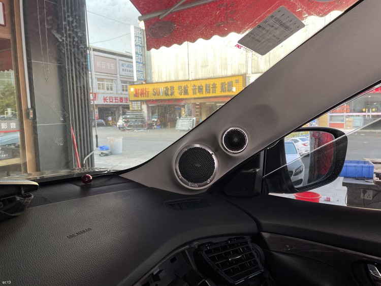点击查看原图 日产奇骏改装全套诗蔓汽车音响系统,东莞车乐汇汽车音响